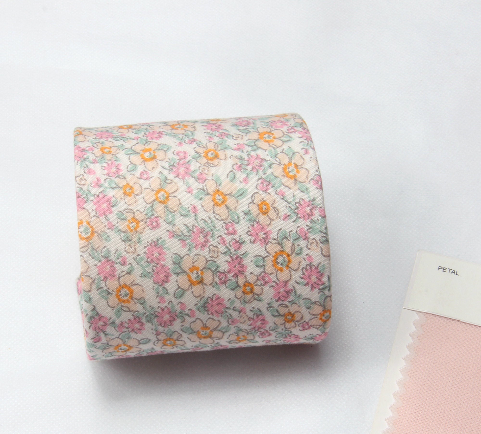 Petal light pink flora ties for men, men's linen tie, Groom Tie  match DAVID'S BRIDAL, Tie For Wedding Necktie For Groomsmen