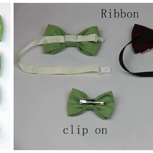 Noeud papillon vert sauge poussiéreux & bretelles pour enfants bébé Noeud papillon floral pour garçons hommes porteurs d'alliances garçon d'honneur tenue de mariage cadeau pour garçon image 7