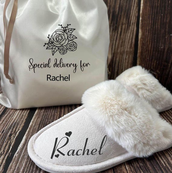 Moccasin Slippers Personalised Mens Slippers Grandad Personalised