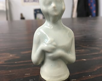 Sister Pipes (with bouquet)- 2.75&quot; Ceramic Pipe