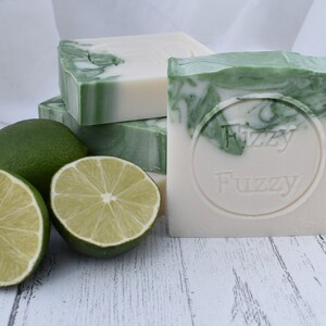 Handmade Gin & Tonic Soap and Wooden Soap Dish Set. By Fizzy Fuzzy. image 5