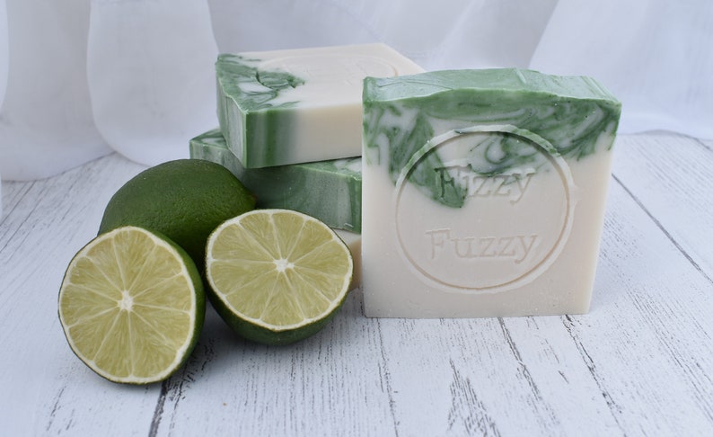 Handmade Gin & Tonic Soap and Wooden Soap Dish Set. By Fizzy Fuzzy. image 5