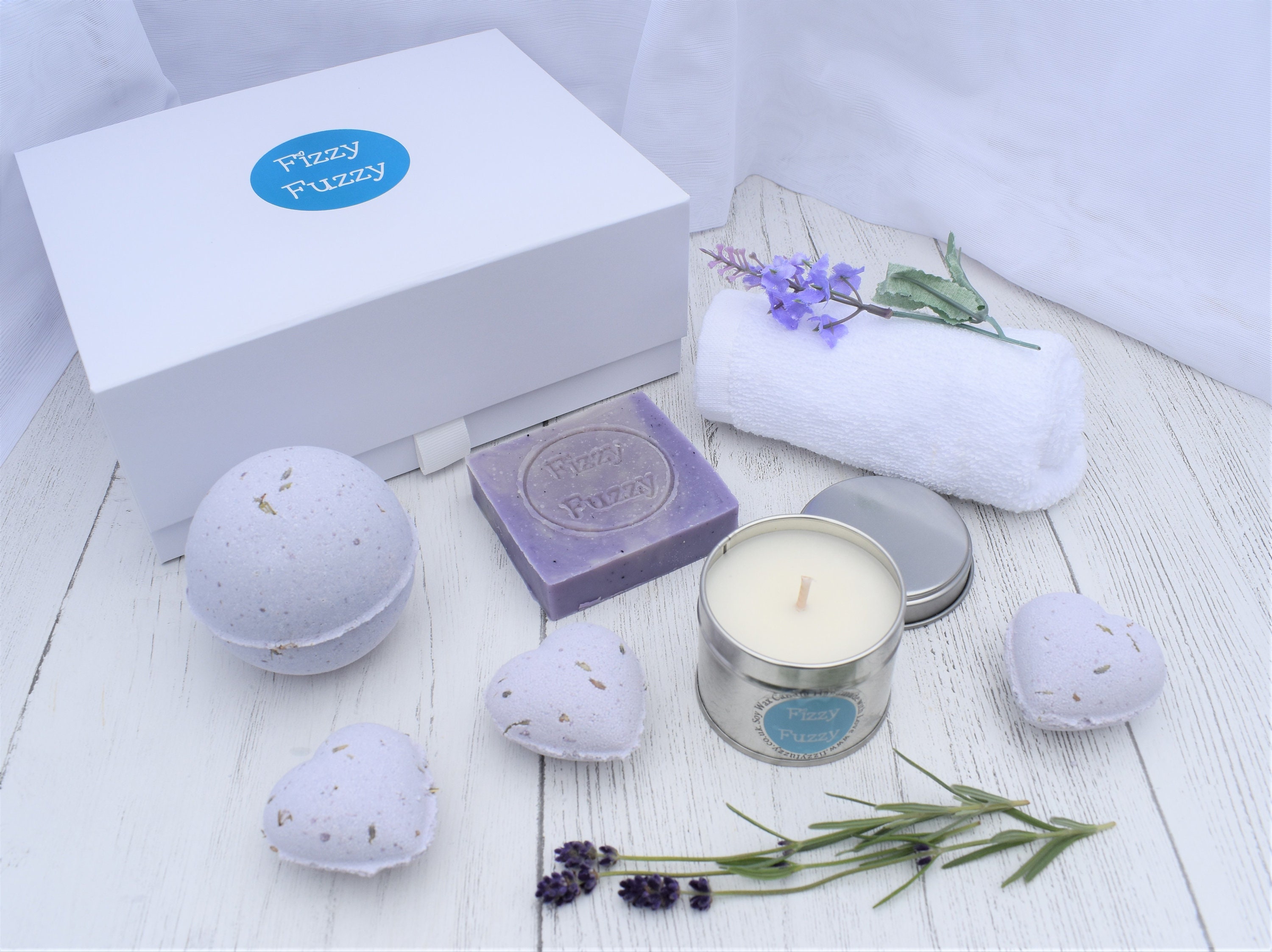 Lovely Lavender Bath Bombs Handmade Soap and Handmade Candle Etsy UK