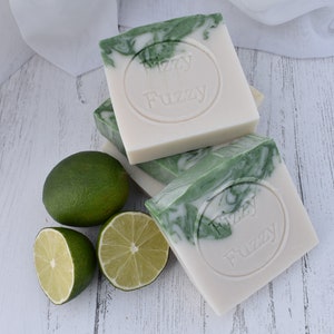 Handmade Gin & Tonic Soap and Wooden Soap Dish Set. By Fizzy Fuzzy. image 4