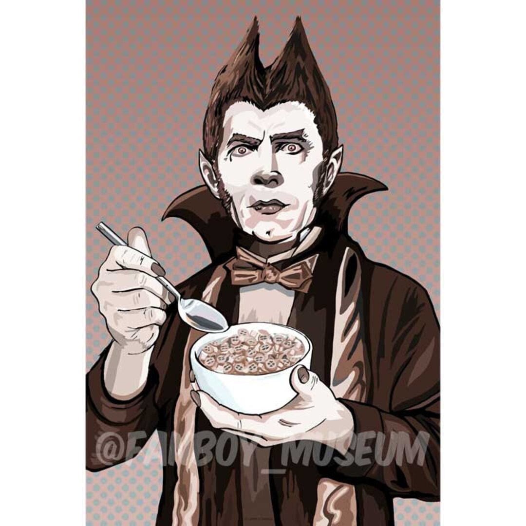 Count Chocula Pop Art Print Etsy