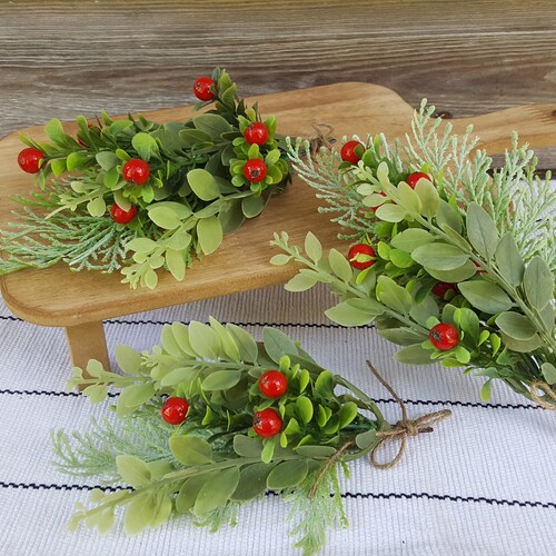 Tiered Tray Greenery Farmhouse Tray Decor Dough Bowl Filler Etsy