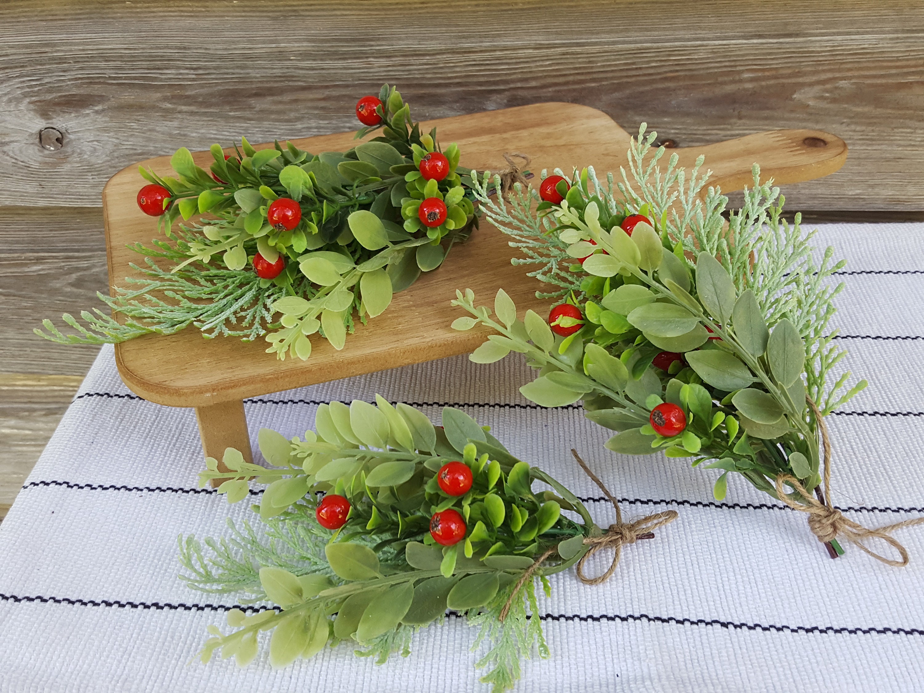 Floral Greenery Filler Stems for Bouquets Do It Yourself Bridal Bouquet  Green Floral Stems 20ct Mixed Greenery Stems 