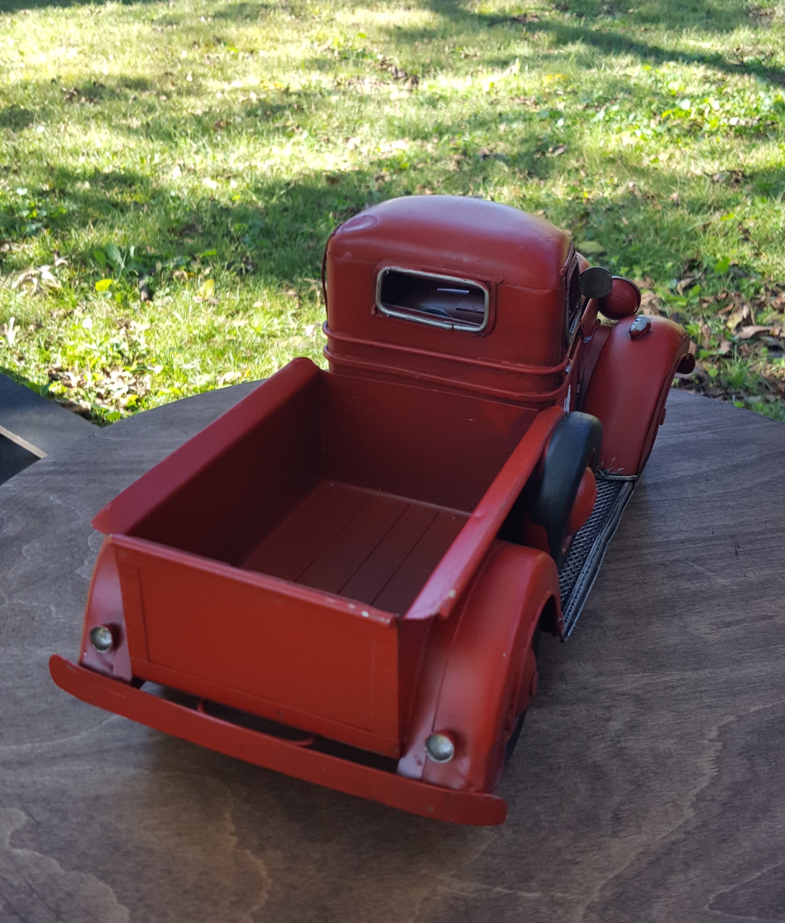 Red Truck Personalized Red Truck Farmhouse Decor Red Truck Etsy