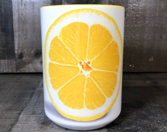 15oz Lemon Coffee Mug 15oz Cozy Cup