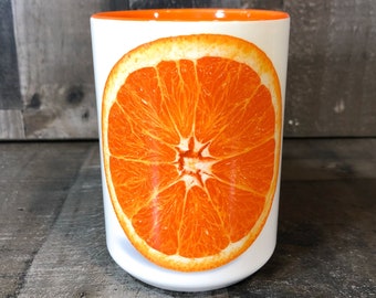 15oz Orange Coffee Mug 15oz Cozy Cup
