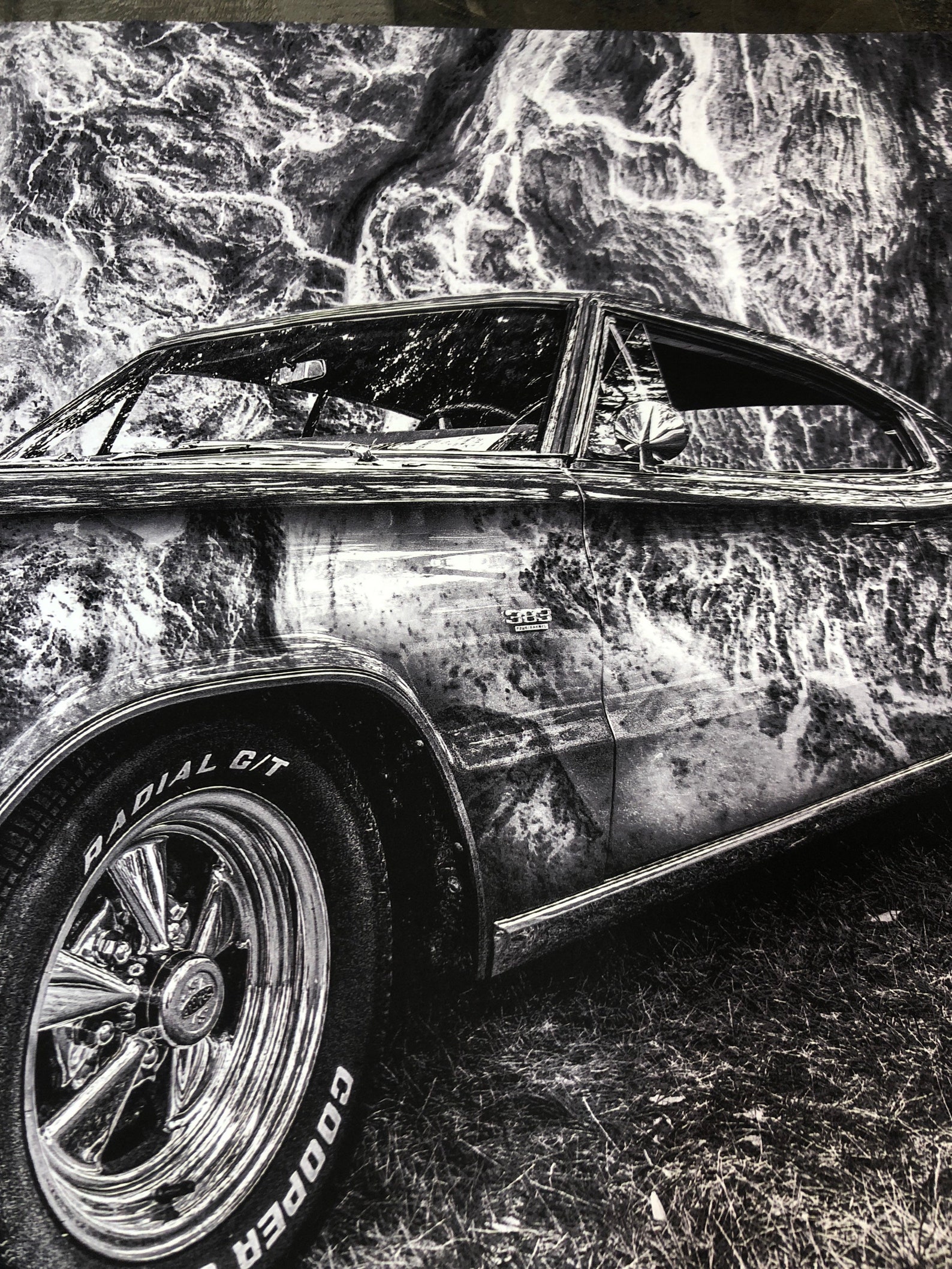 Dodge charger art