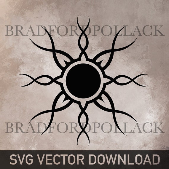 Buy SVG VECTOR DOWNLOAD Tribal Sun Logo Royalty Free One Color Online in India - Etsy Buy SVG VECTOR DOWNLOAD Tribal Sun Logo Royalty Free One Color Online in India - Etsy