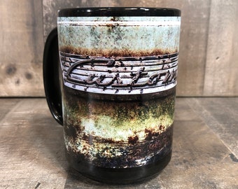 15oz Ford Custom Cab Pickup Truck rusty photography Coffee Mug 15oz Cozy Old Classic Car Cup