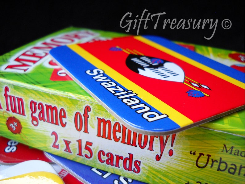 Memory Card Game Present Christmas Gift Matching Memory Set Etsy