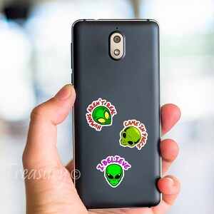 Stickers Printable Digital Download Aliens Extraterrestrial Life ...