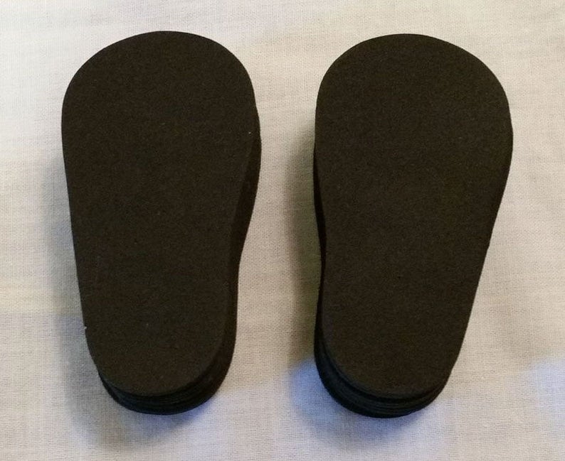 2mm foam soles for 18 inch doll shoes | Etsy