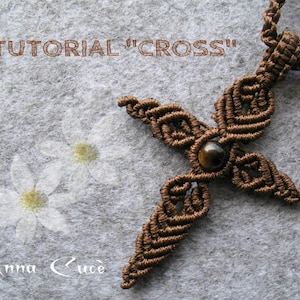 Macramé-tutorial &quot;CROSS&quot; PDF