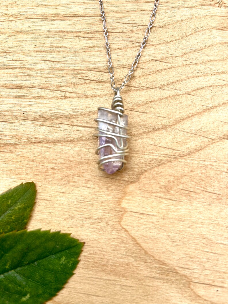 Amethyst Necklace Amethyst Crystal Amethyst Crystal Amethyst Pendant Boho Raw Amethyst Vera Cruz Amethyst