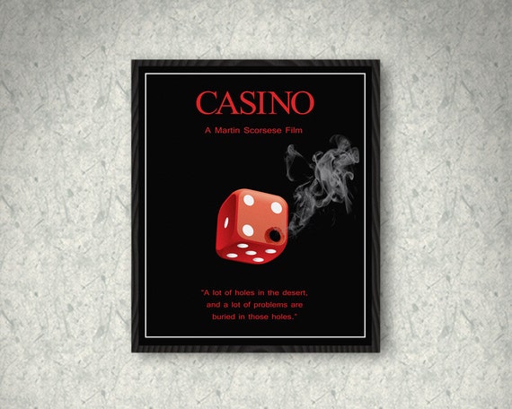 Robert De Niro Casino Poster