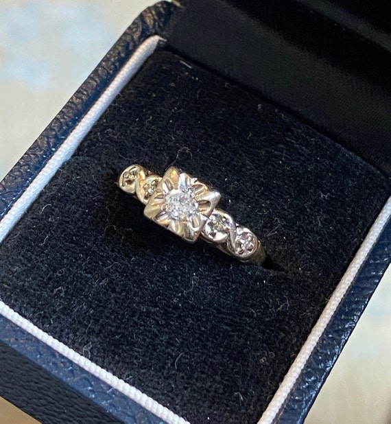 Illusion setting engagement ring clearance