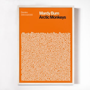 Arctic Monkeys Poster, Mardy Bum, Song Lyrics print, Alex Turner Poster, Indie Music Print, Rock Music Poster