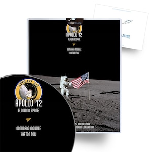 Apollo 12 Flown Kapton Foil - Flown in Space - NASA