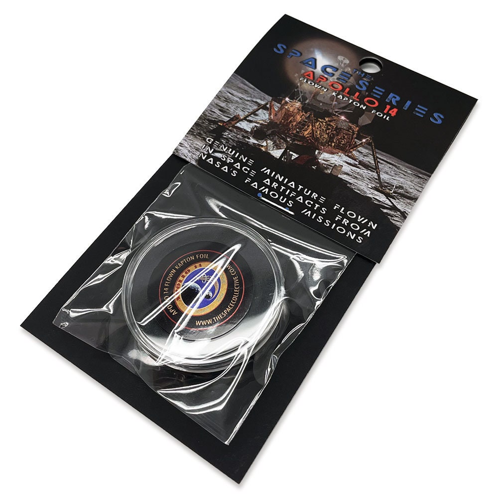 Apollo 14 Flown Kapton Foil - Space Collector Series