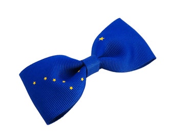 Big Dipper - Constellation Accessories - Big Dipper Little Dipper - First Day Of School Accessories - Alaska Flag - Flag Hair Bow - Alaskan