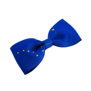 Big Dipper - Constellation Accessories - Big Dipper Little Dipper - First Day Of School Accessories - Alaska Flag - Flag Hair Bow - Alaskan