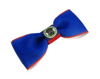 Belize - Gifts For Her - Girl Hair Bows - Belizean Girl - Unique Baby Gift - Baby Headband - Baby Shower Gift - Hair Clip - Baby Girl