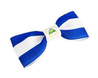 Nicaragua - Gifts For Her - Girl Hair Bows - Unique Baby Gift - Baby Headband - Baby Shower Gift - Hair Clip - Baby Girl - Nicaraguan girl