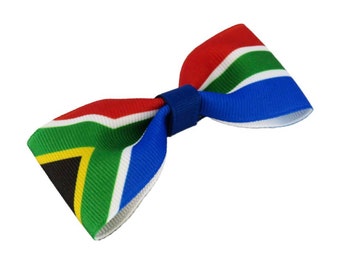South Africa Headband - South African Hair Products - Hair Bows For Toddlers - African - Hair Bow For Ponytails - Hair Bow For Girls