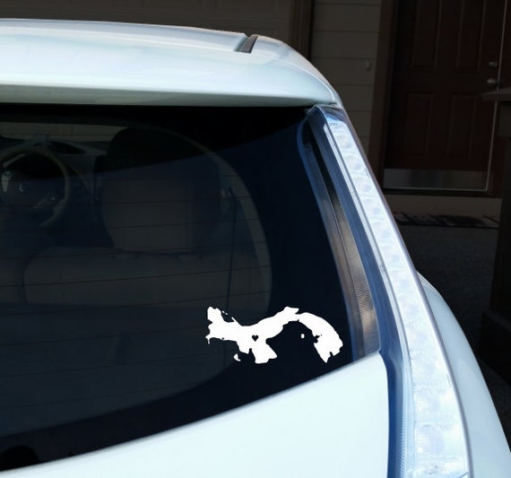 PANAMA Decal Vinyl Sticker Map Flag Stars