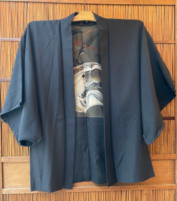 Japanese Haori for Men With Silk 
