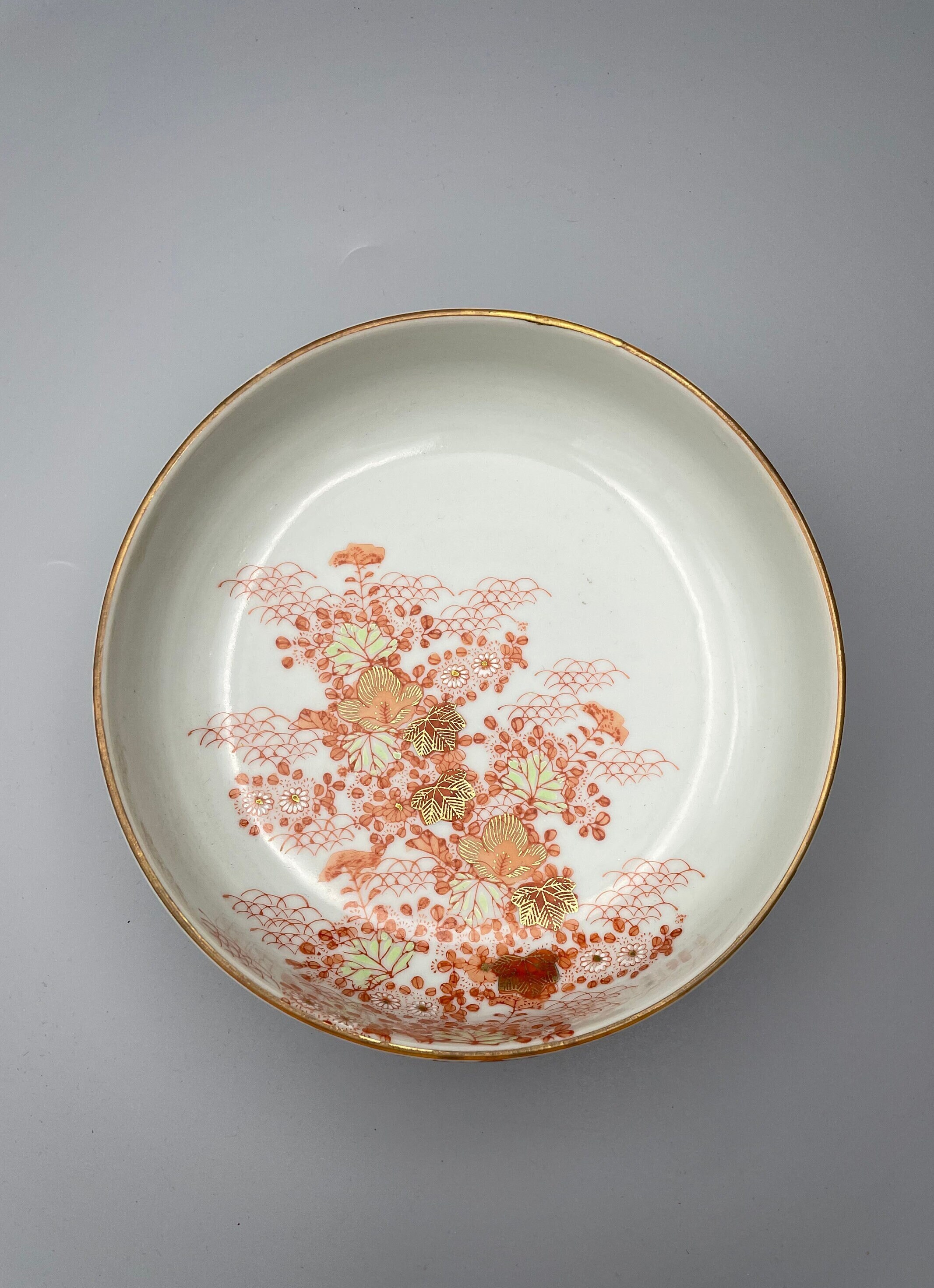 Japanese Bowl/ Bol Kutani-Yaki 18.5cm