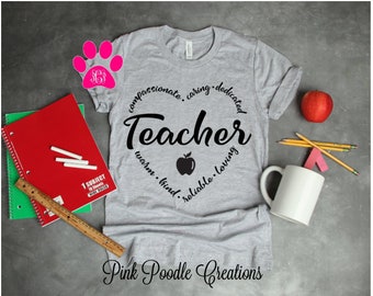 Teacher Shirt, Teacher Tshirt, Teacher Gift, End of Year Gift, End of Year Teacher, Teacher Tshirts, Teacher Gifts, Teachers, Custom Shirt