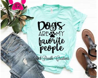 Dog Lover Shirt: Soft Cotton Unisex Tee, Dog Mom Gift