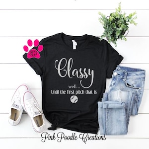 Camiseta de mamá de béisbol: camiseta elegante para fan del béisbol