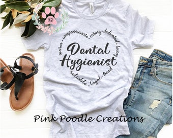 Dental Hygienist Shirt, Hygienist Shirt, Dental Shirt, Dental Tshirts, Hygienist Gift, Dental Gift, Dentist Gift, Dental Tshirt, Hygienist