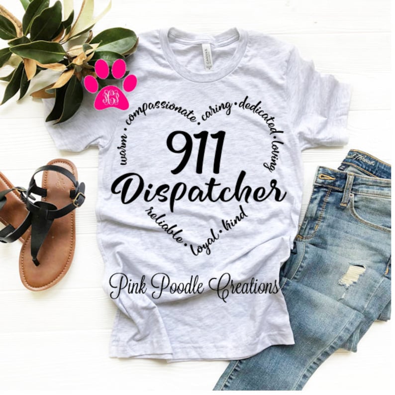 911 Dispatcher 911 Dispatch Dispatcher Shirt 911 Shirt Etsy