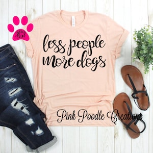 Camiseta "Los perros son más importantes que las personas": regalo para amantes de los perros, camiseta para técnicos veterinarios