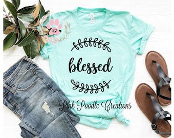 Blessed T-Shirt: Unisex Cotton Graphic Tee