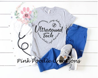 Ultrasound Tech, Ultrasound Tshirt, Ultrasound Techs, Ultrasound Shirt, Sonographer, Ultrasound Gift, Medical Shirt, Healthcare Shirt