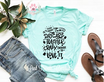 Daycare Teacher Appreciation Shirt | Childcare Worker Gift | Preschool Educator Tee