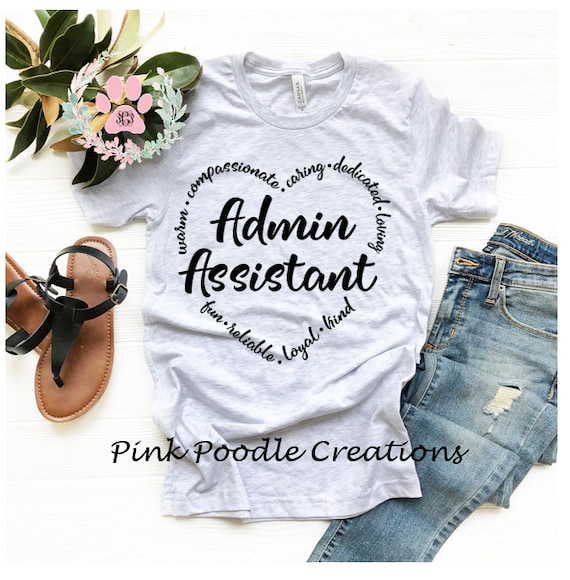 Administrative Assistant T-Shirt - Gift For Administrative A Administrative Assistant T-Shirt - Gift For Administrative A