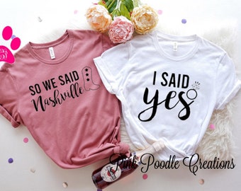 Nashville Bachelorette Party Shirt: Soft Cotton Graphic Tee
