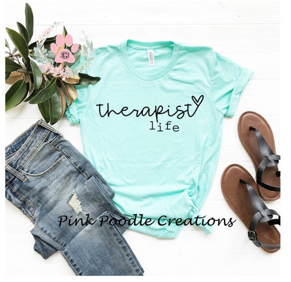 Therapist Tshirt Therapist Gift Therapist Shirt Therapist - Etsy