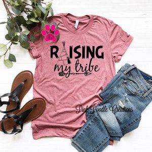 Tribe Shirt, Raising Tribe, My Tribe Shirt, Mom Shirt, Mother Shirt, Mom Top, Mother Gift, Mother Shrit, Mom Tshirt, Mama Tshirt, Mama Tribe