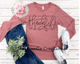 Crazy Thankful Color Block Floral Fall Long Oversize Top Womens Shirt Long Sleeve Pullover Sweater