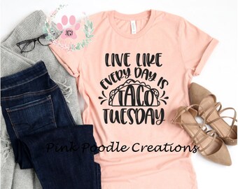 Taco Tuesday Shirt: Funny Taco Lover Unisex T-Shirt